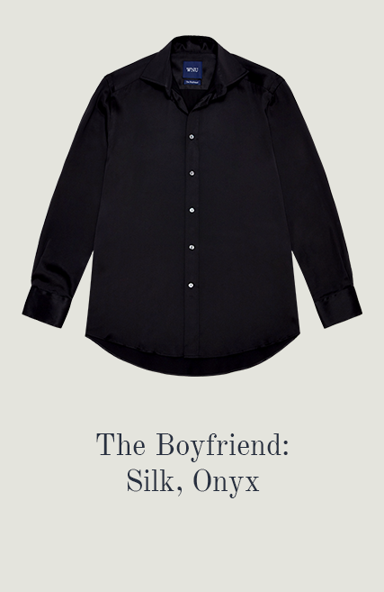 The Boyfriend: Silk Satin, Onyx