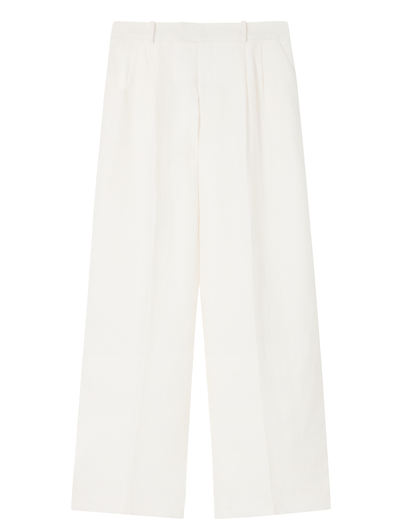 Rampling Trouser: Linen, Ivory