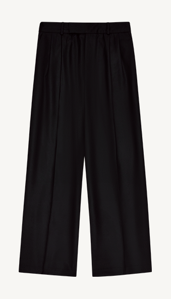 Rampling Trouser: Wool, Black