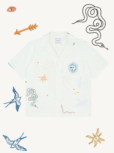 The Cabana Linen White x Bellamy Jean 