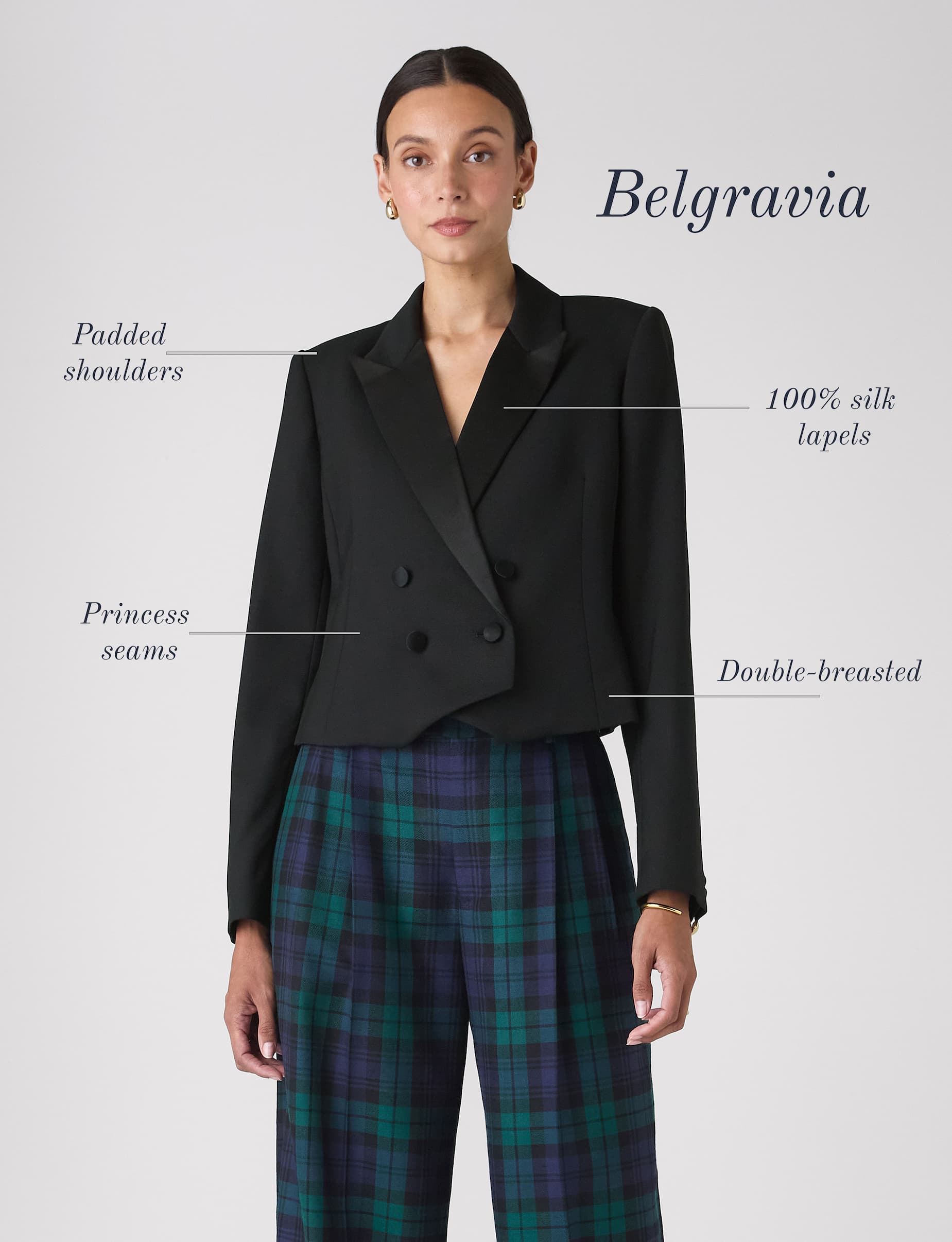 Cornwall Jumper: Wool, Navy