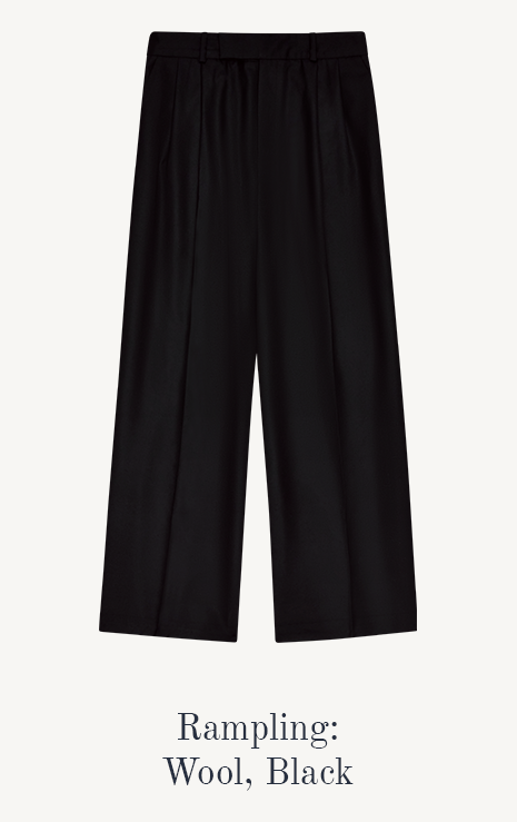 Rampling: Wool, Black