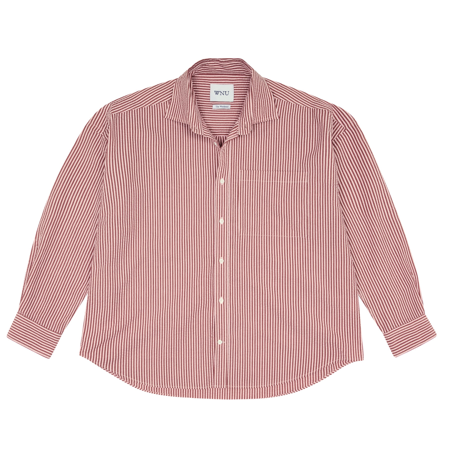 The Weekend: Seersucker, Pink and Berry Stripe in 100% Organic Cotton