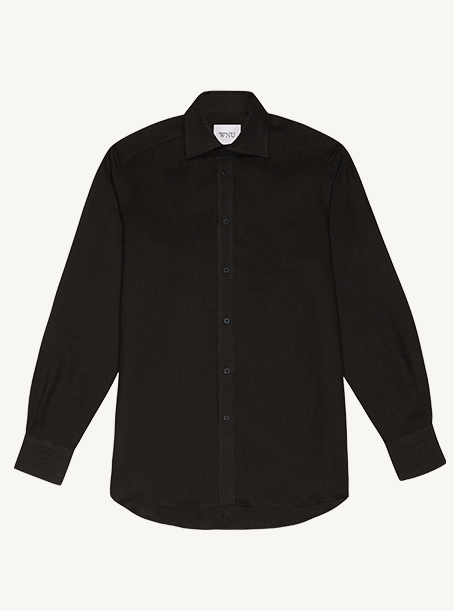 The Boyfriend: Linen, Black