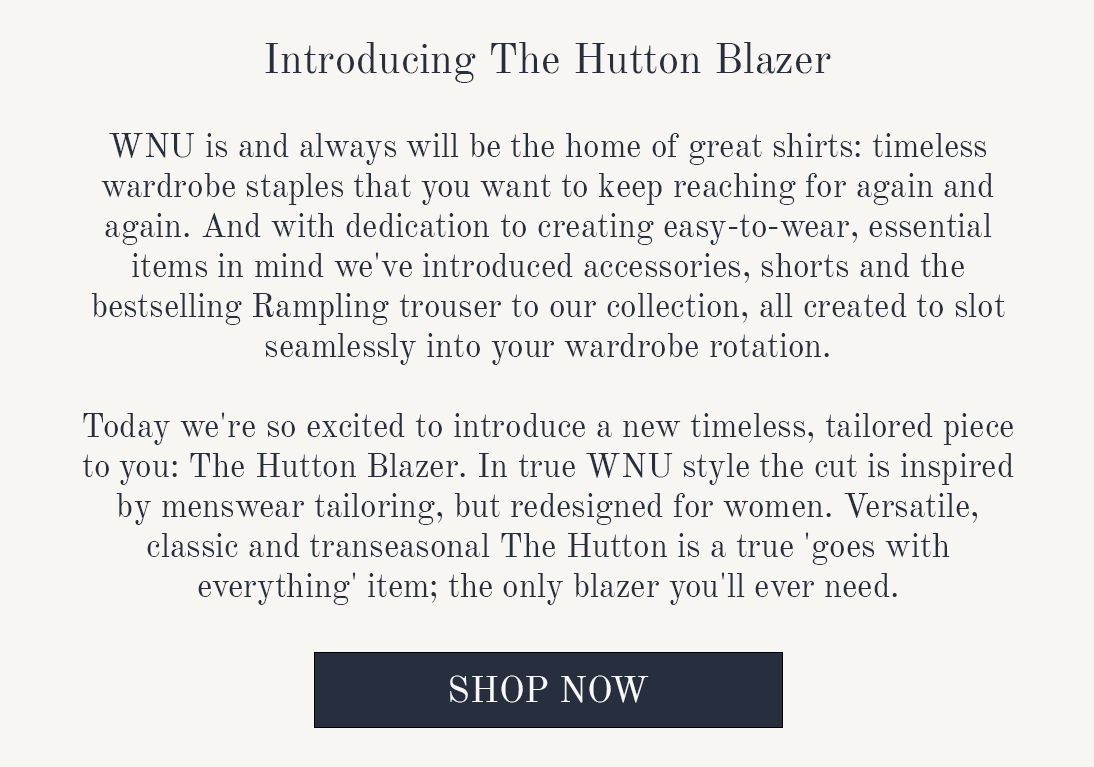 The Hutton Blazer 