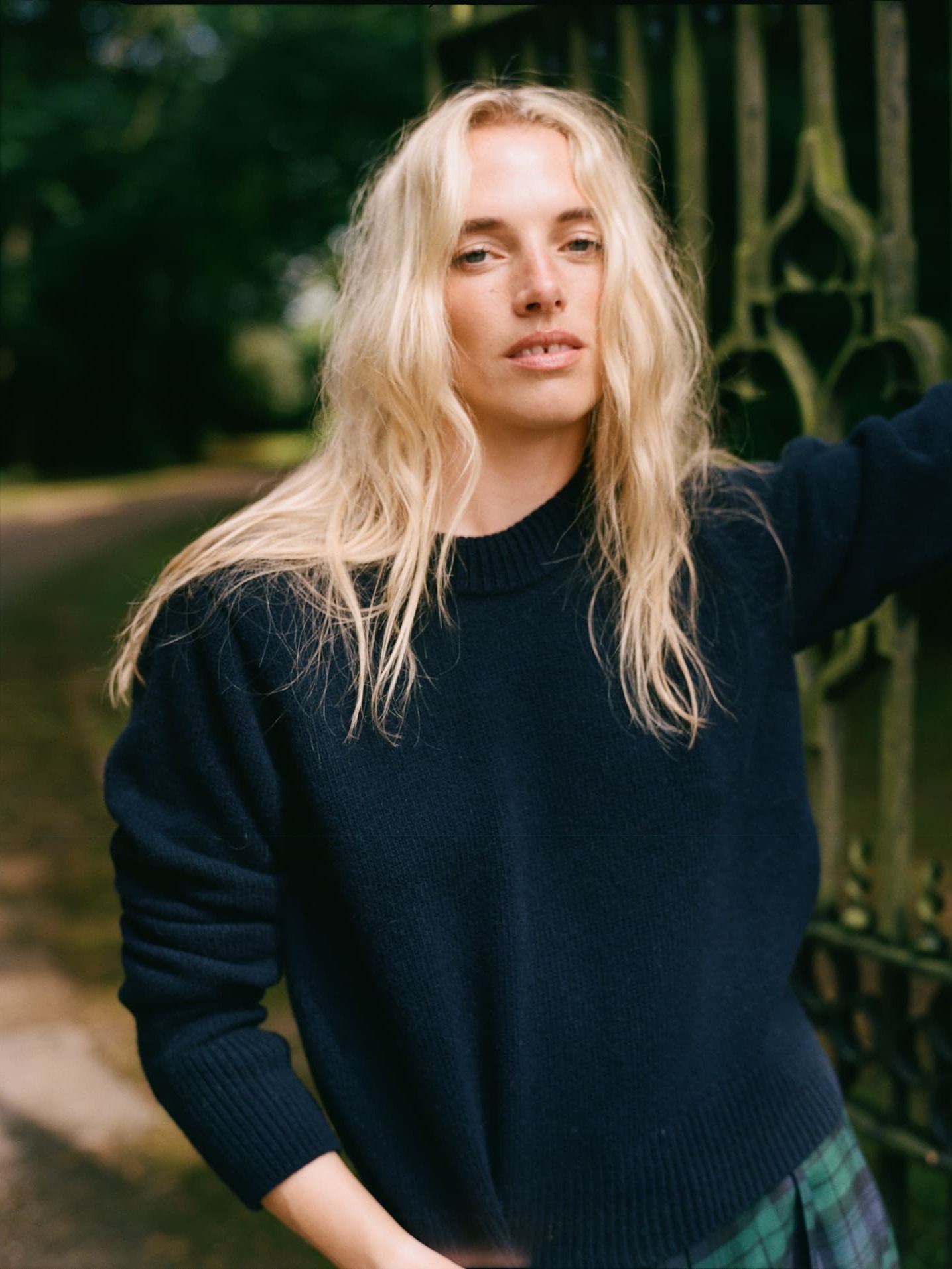 Devon Jumper: Wool, Navy