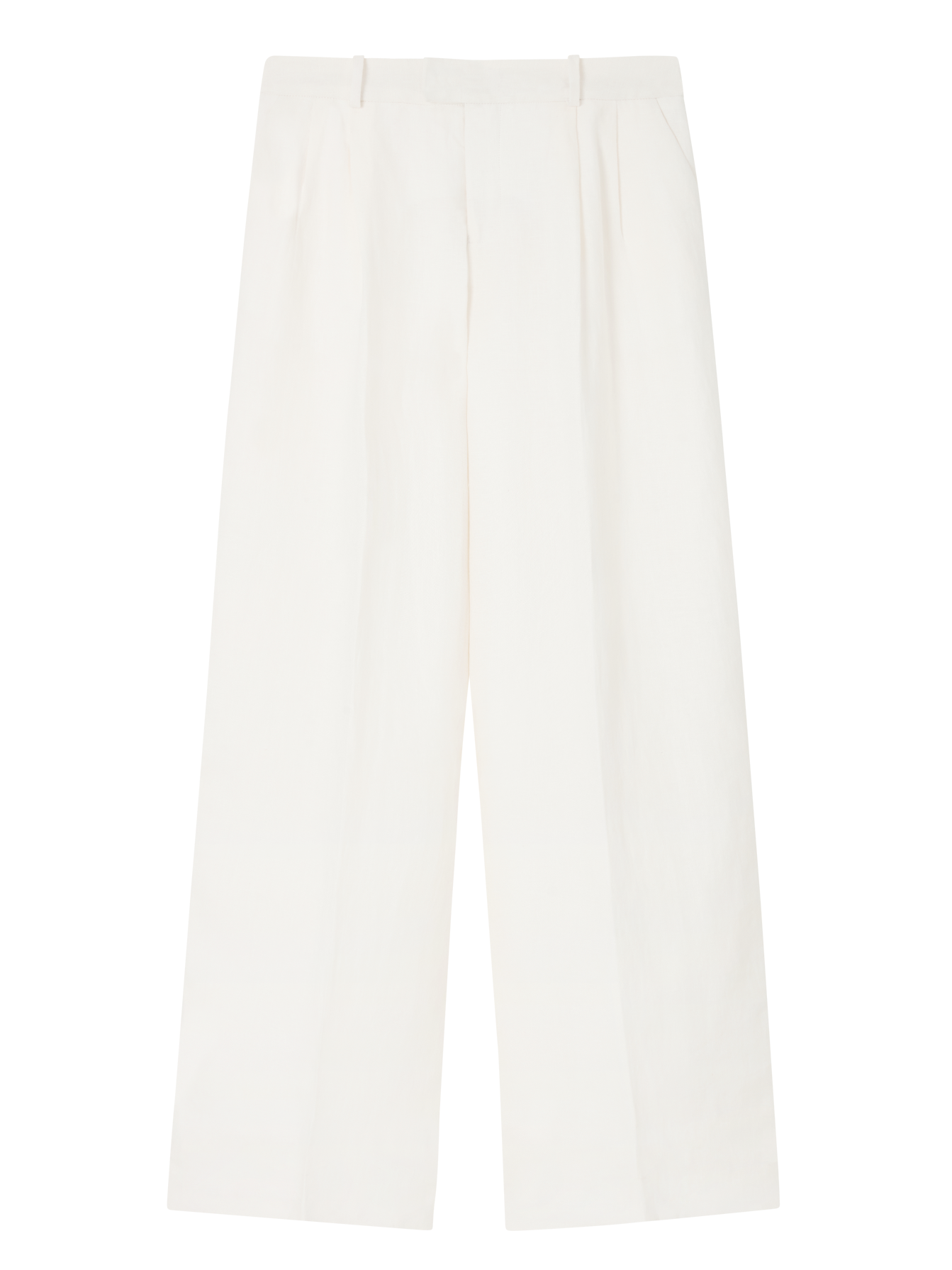 Rampling Trouser: Linen, Ivory