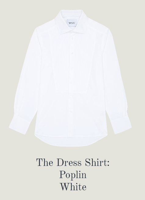 The Dress Shirt Poplin White 