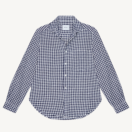 The Classic: Navy Gingham