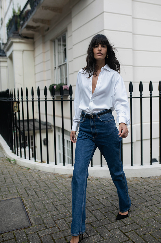 The Boyfriend: Tencel, Off White