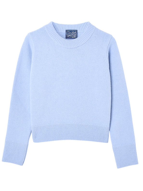 Devon Jumper: Wool, Cornflower Blue