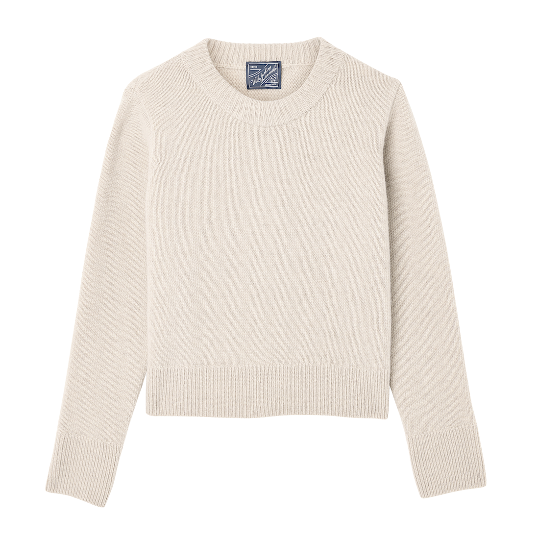 Devon Jumper: Wool, Oatmeal