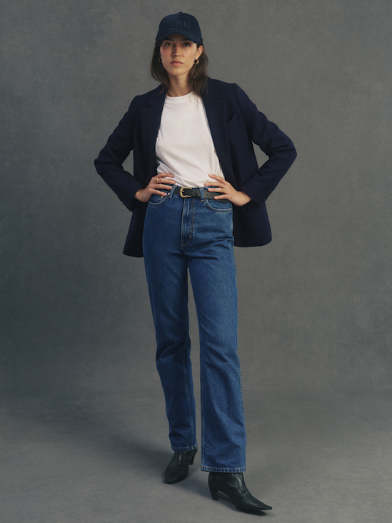 Hutton Blazer: Wool, Navy