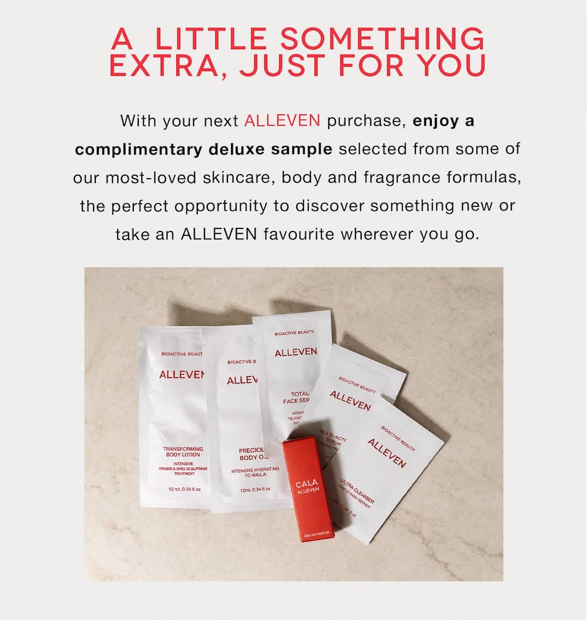 A little something extra