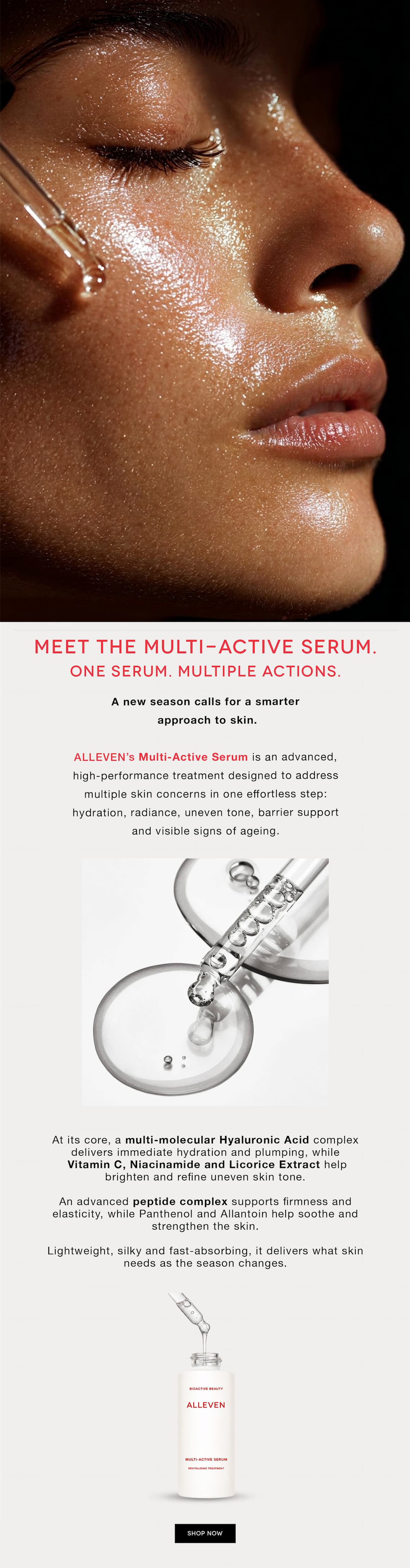 Multi-active Serum