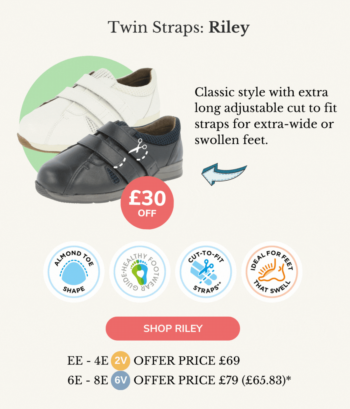 Stay active in comfort! 👟 DB Wider Fit Shoes