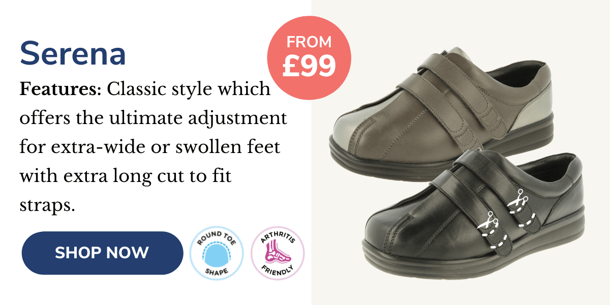 Shoes for Oedema and Lymphedema 👣 DB Wider Fit Shoes