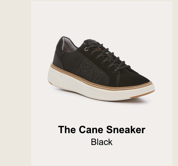Women's Cane Sneaker - Black >
