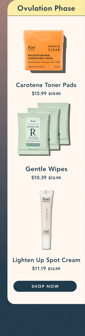 Shop ovulation phase products