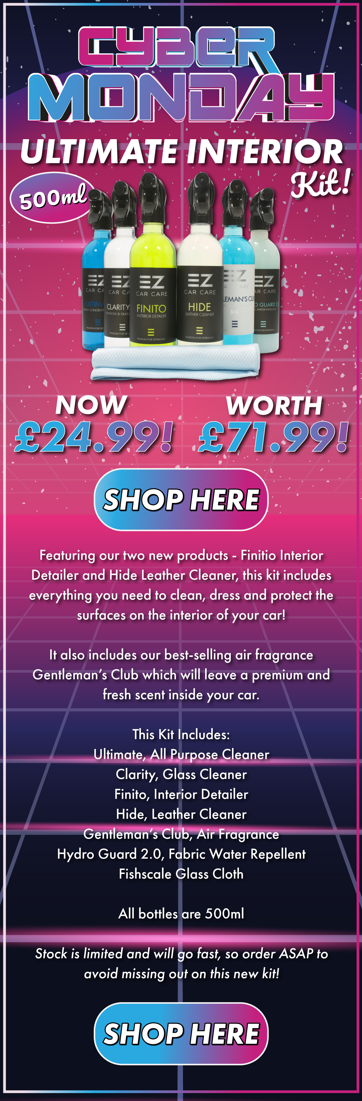 🤩 GET OUR NEW INTERIOR KIT! 👀 EZ Car Care