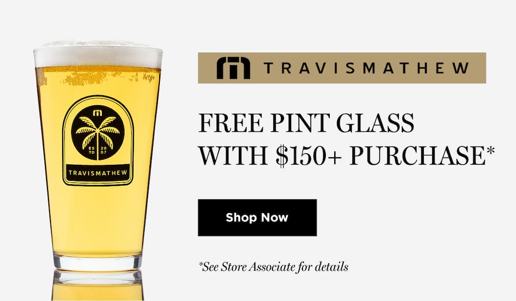 Free Pint Glass With $150+ Purchase
