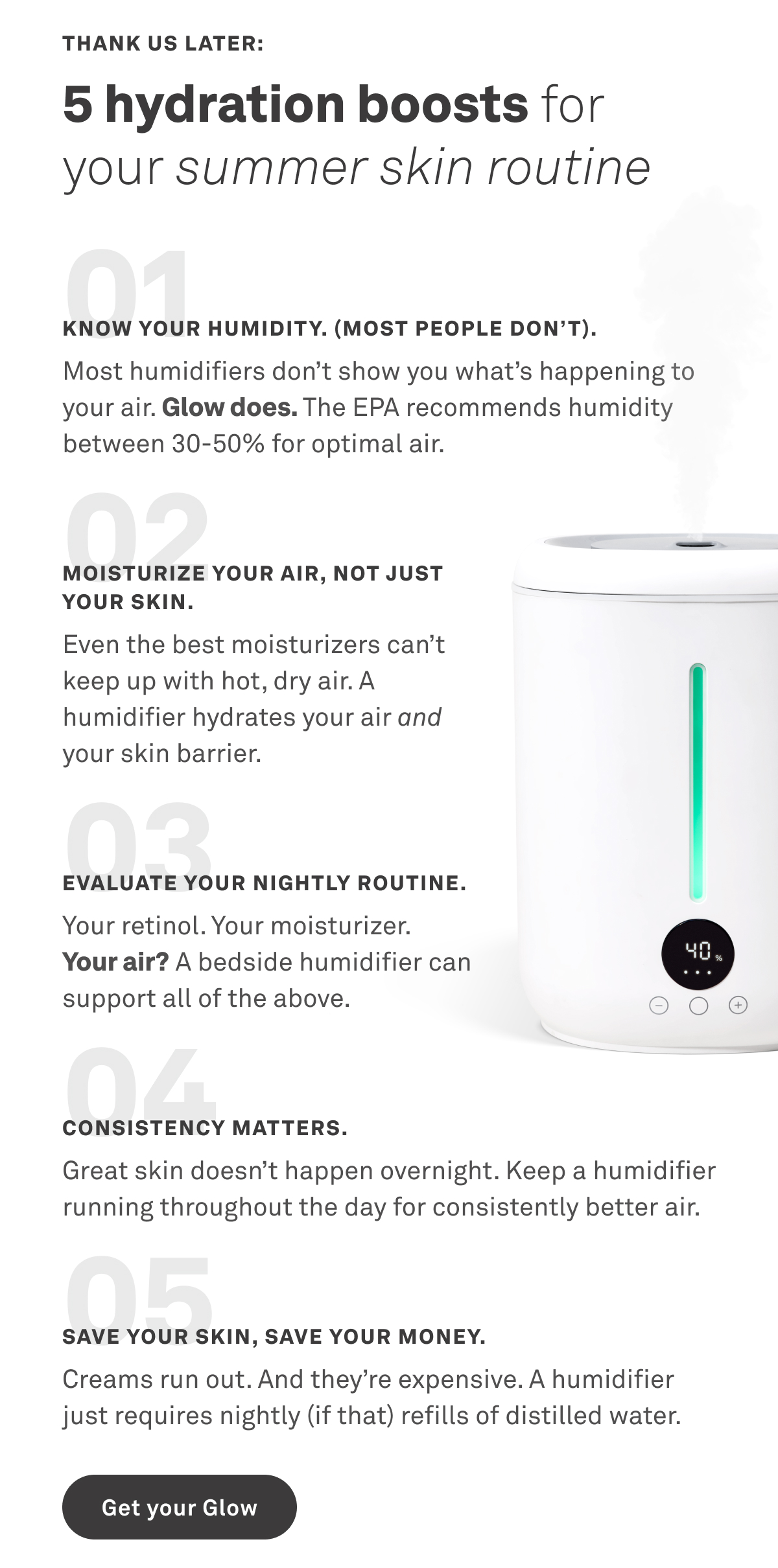 5 hydration boosts for your summer skin routine