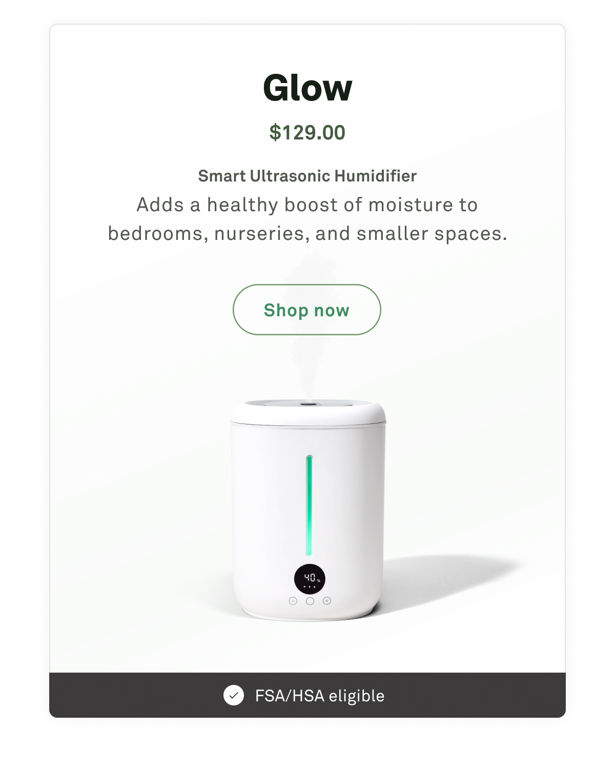 Glow - Smart Ultrasonic Humidifier