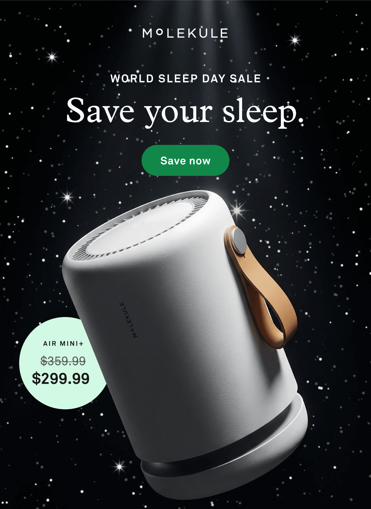 World Sleep Day Sale: Save your sleep with Air Mini+, now $299.99 for a limited time.