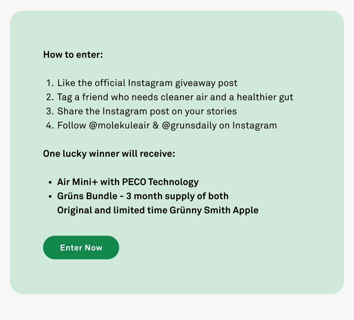 How to enter How to enter