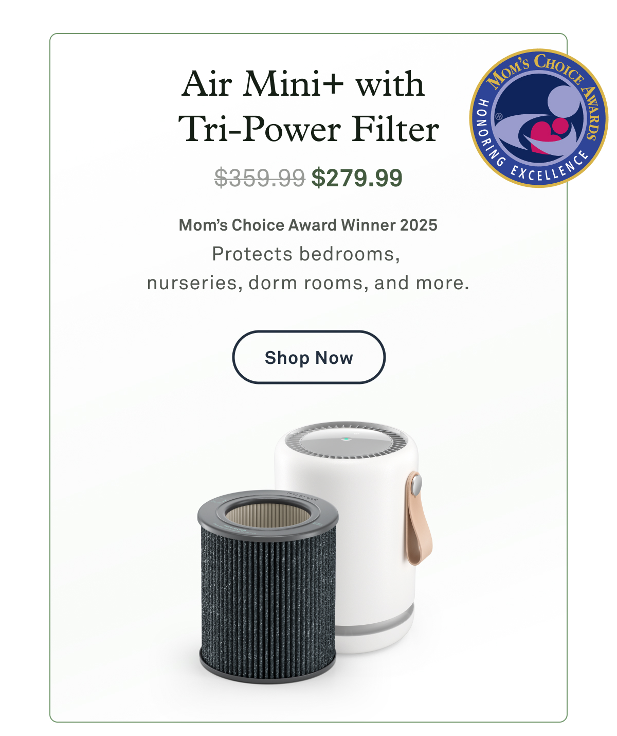 Air Mini+ with Tri-Power Filter Air Mini+ with Tri-Power Filter