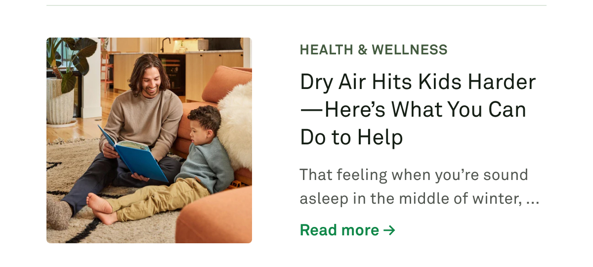 Dry Air Hits Kids Harder-Here's What You Can Do to Help