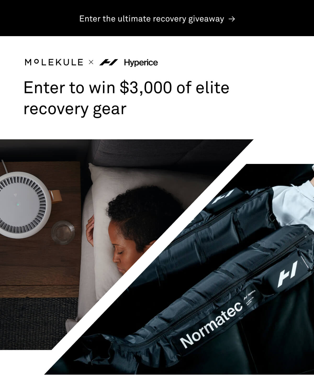 Enter to win $3K of elite recovery gear