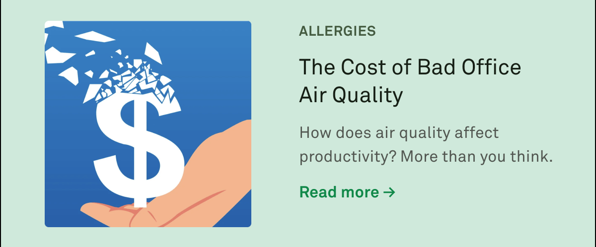 The Cost of Bad Office Air Quality The Cost of Bad Office Air Quality