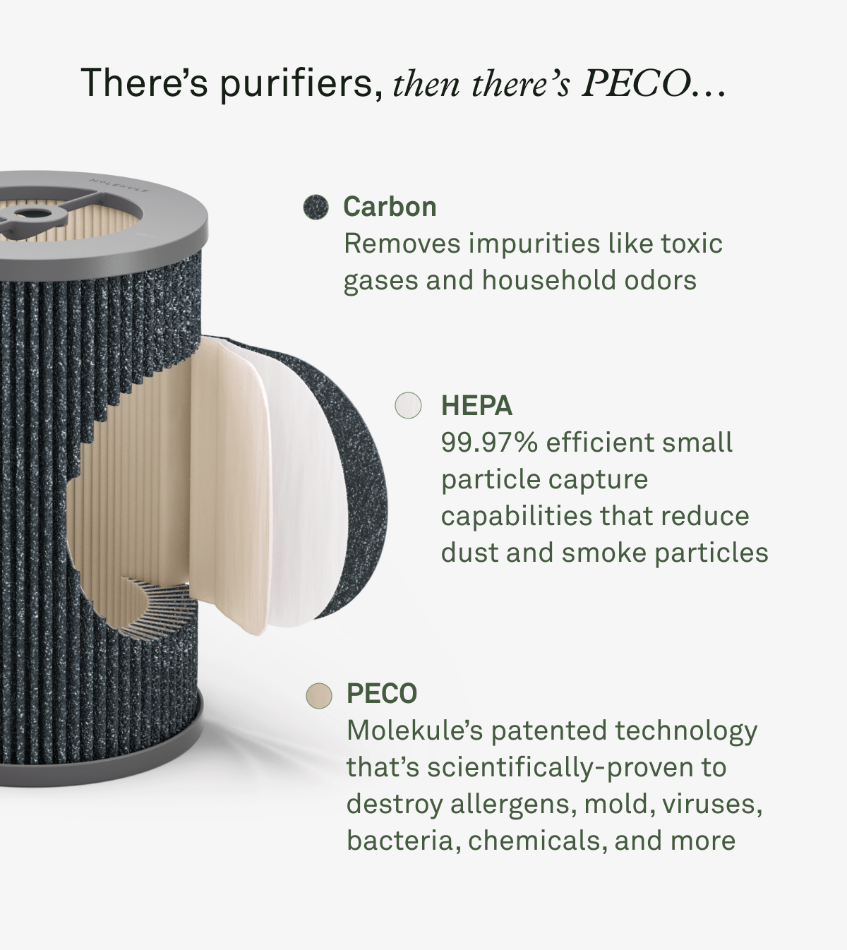 There's purifiers, then there's PECO