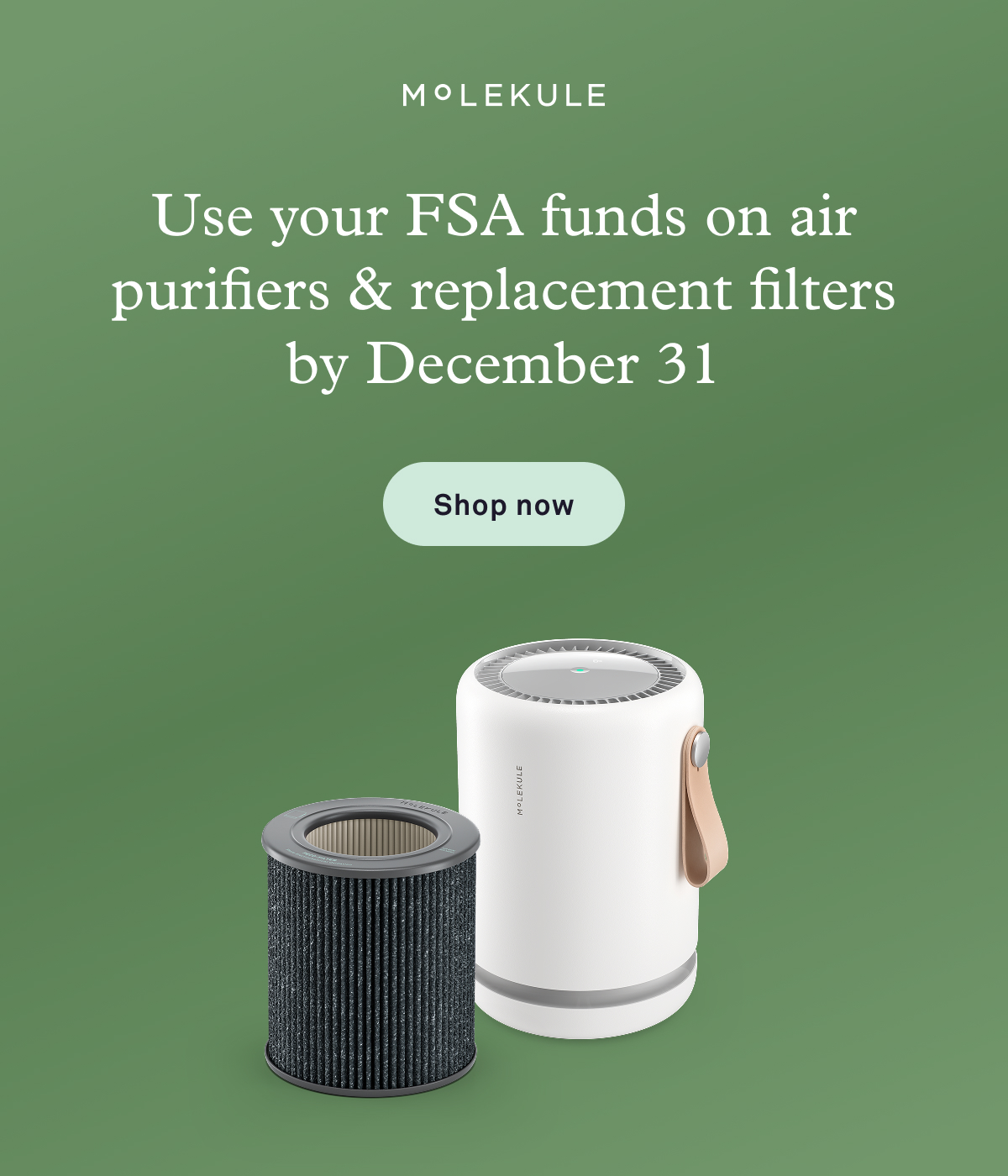 Use your FSA funds on air purifiers and filters