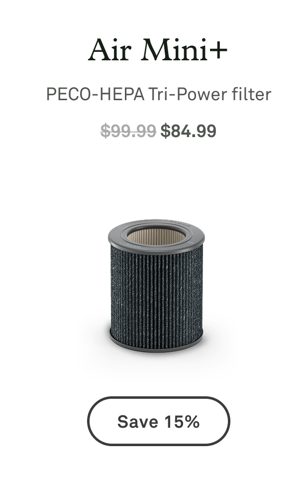 Air Mini PECO-HEPA Tri-Power Filter