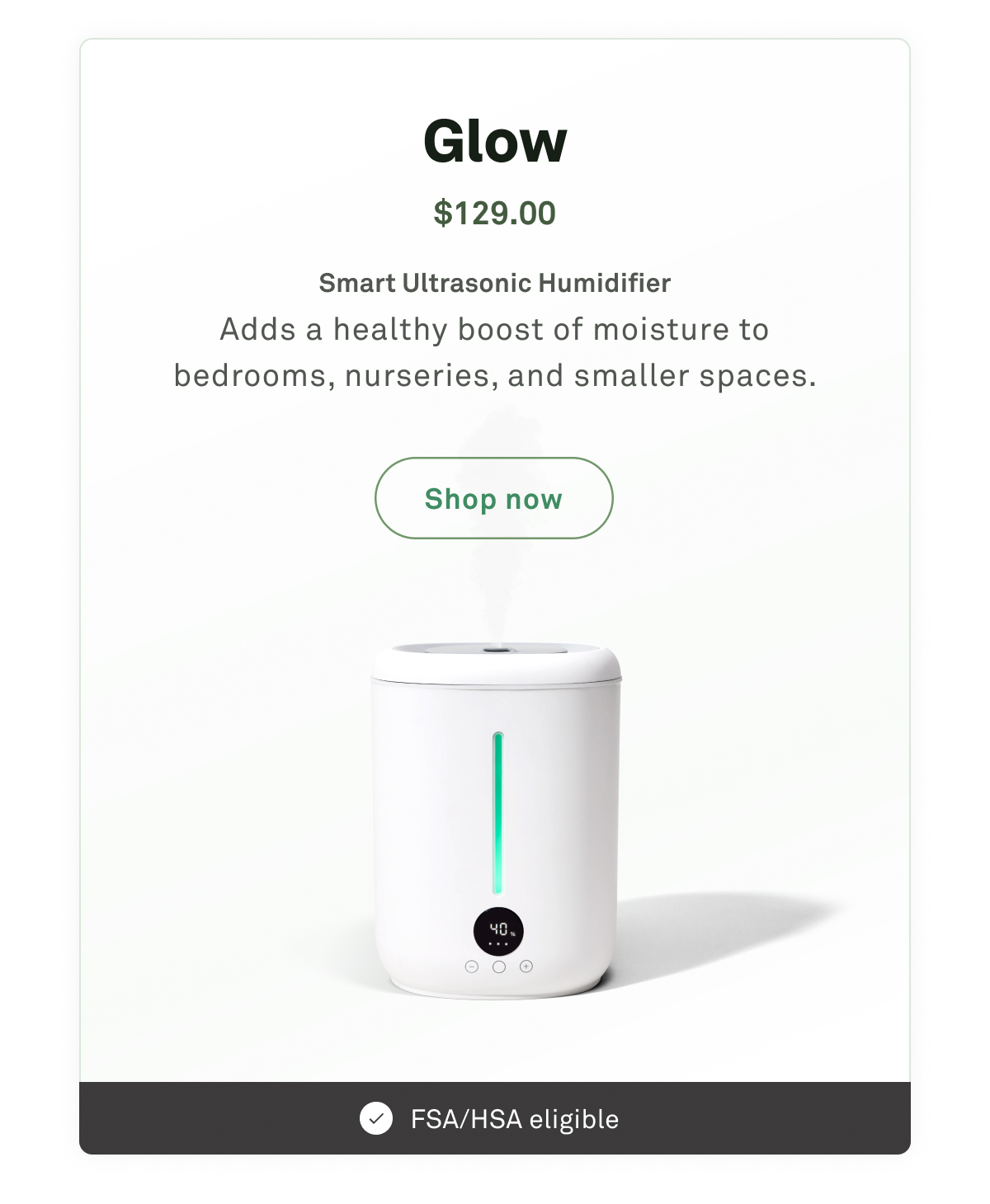 Glow - Smart Ultrasonic Humidifier