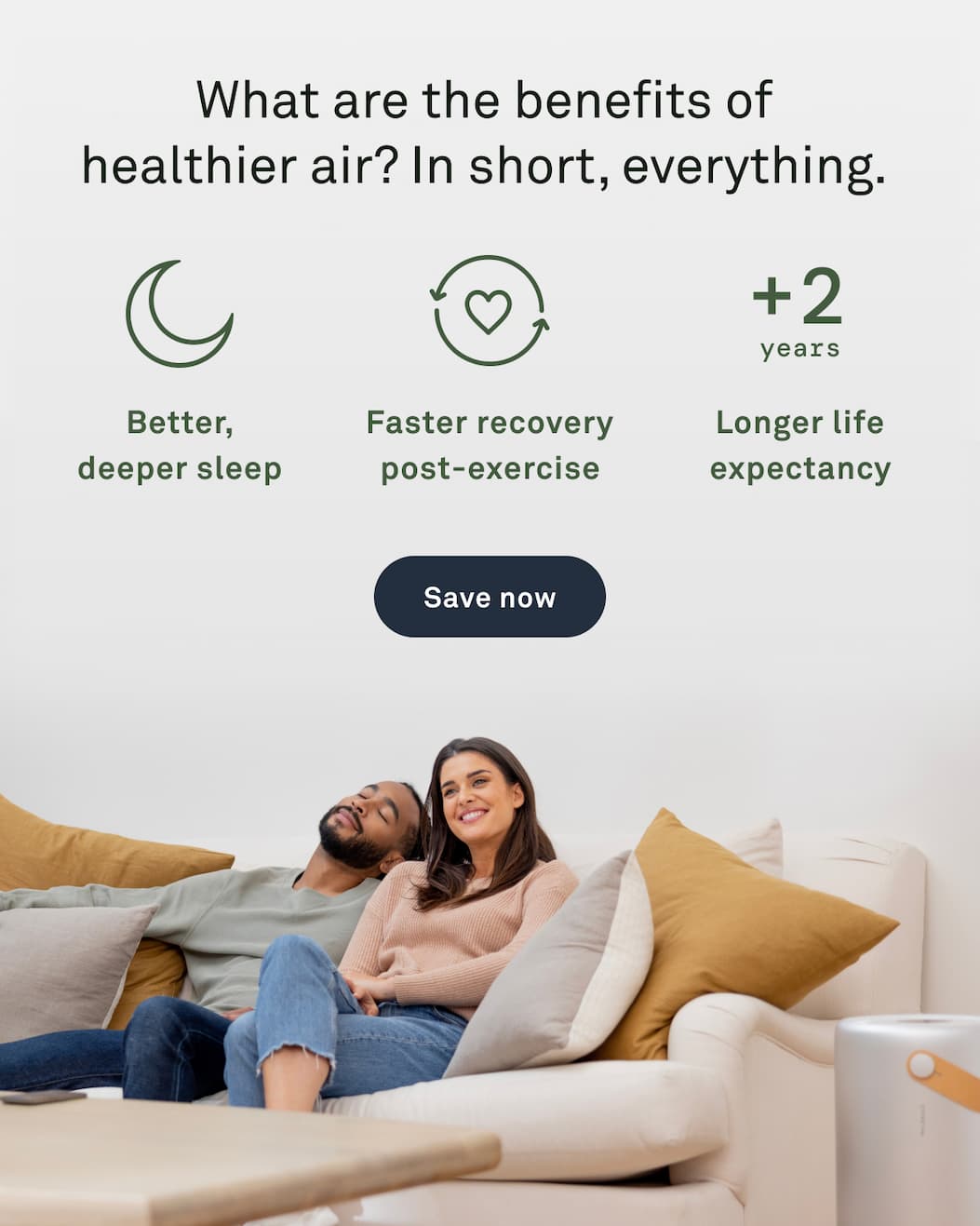 What are the benefits of healthier air? In short, everything.