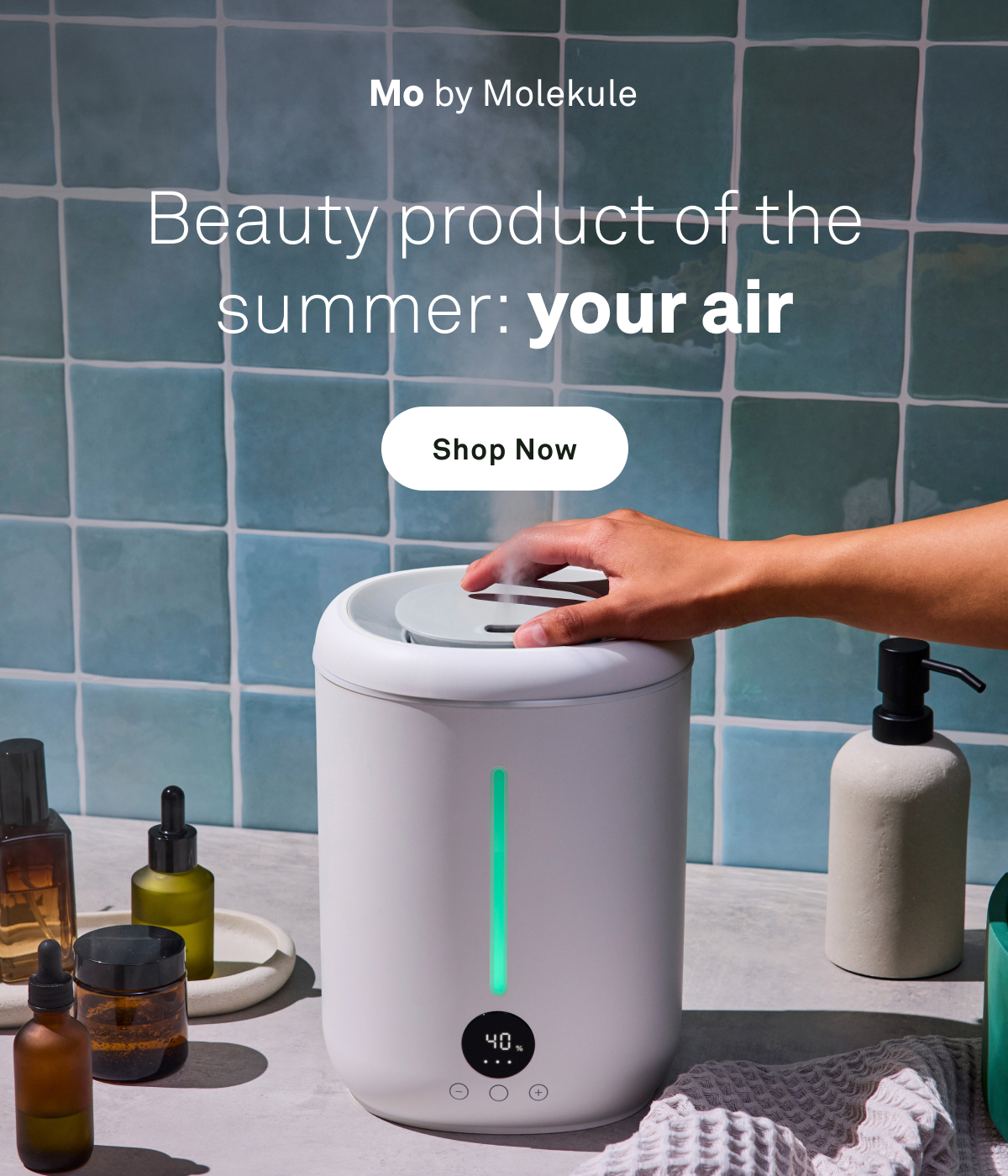 Beauty product of the summer: your air