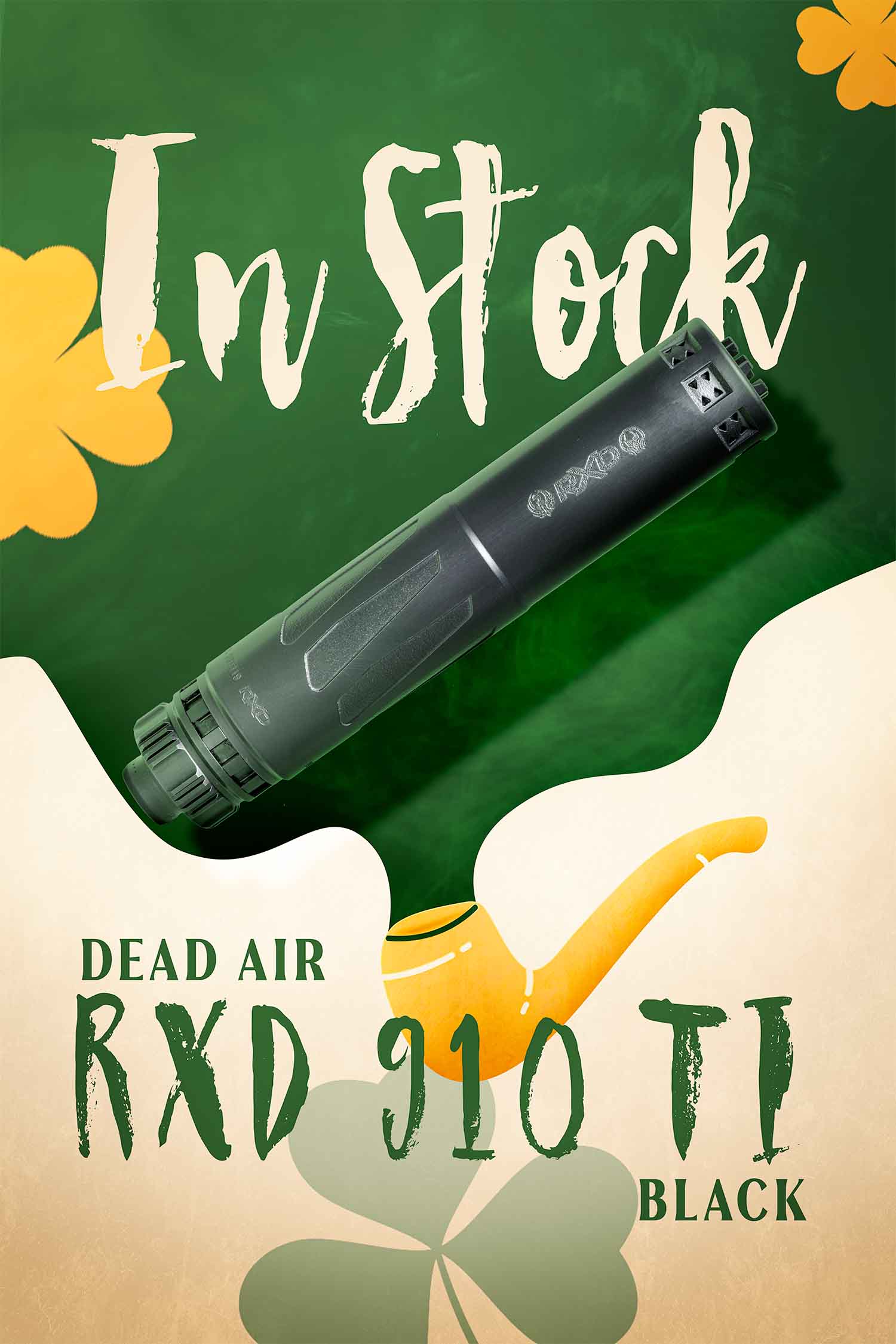 Dead Air RXD 910 Ti BLK - In Stock