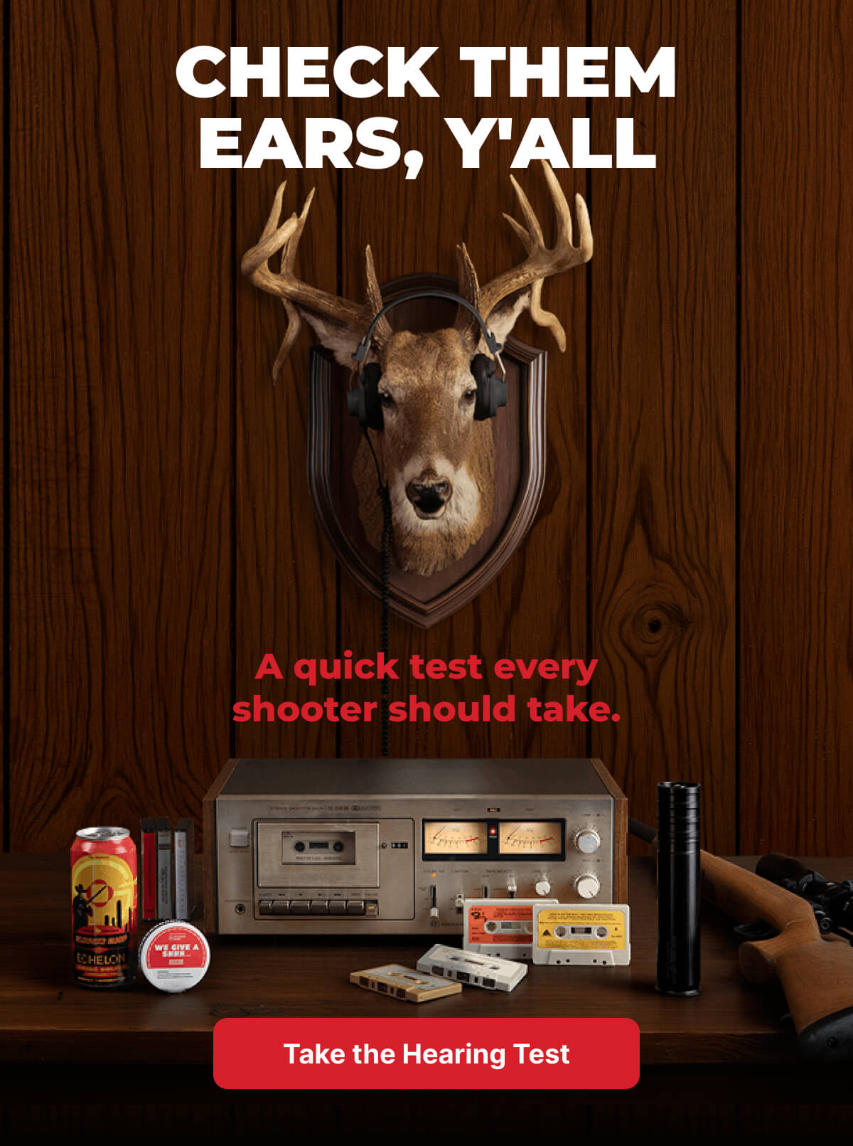 Check Them Ears, Y'all. A quick test every shooter should take. [TAKE THE HEARING TEST]