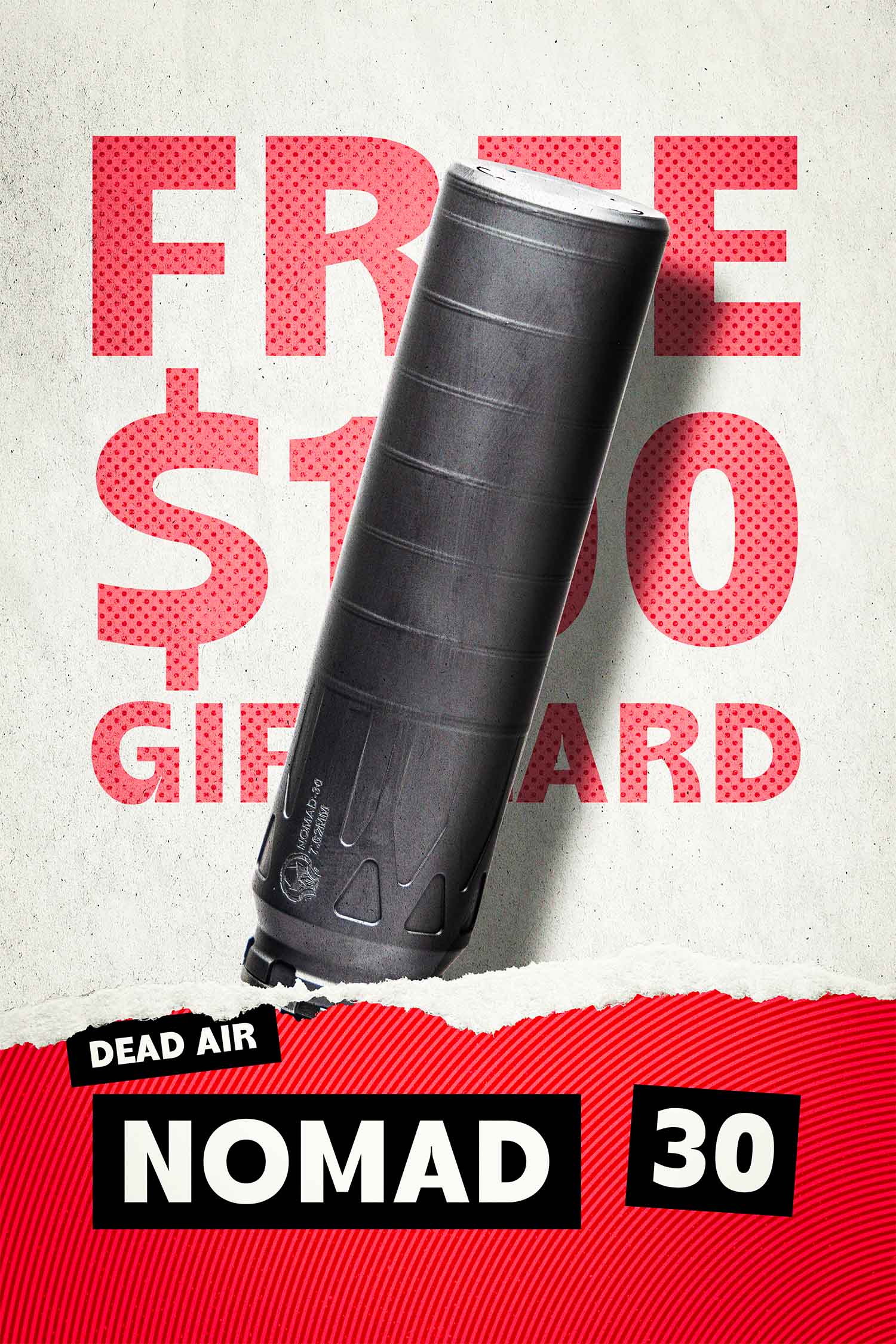 Dead Air Nomad-30 - Free $100 Gift Card