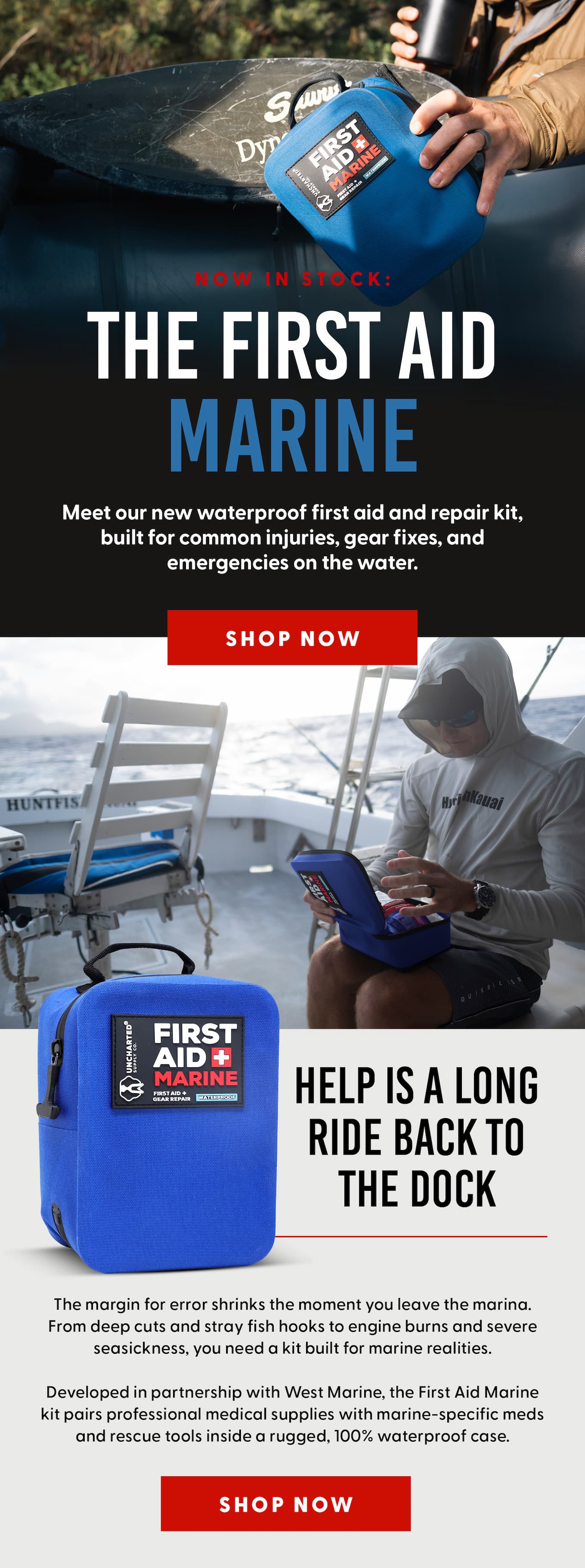 Meet The New First Aid Marine
