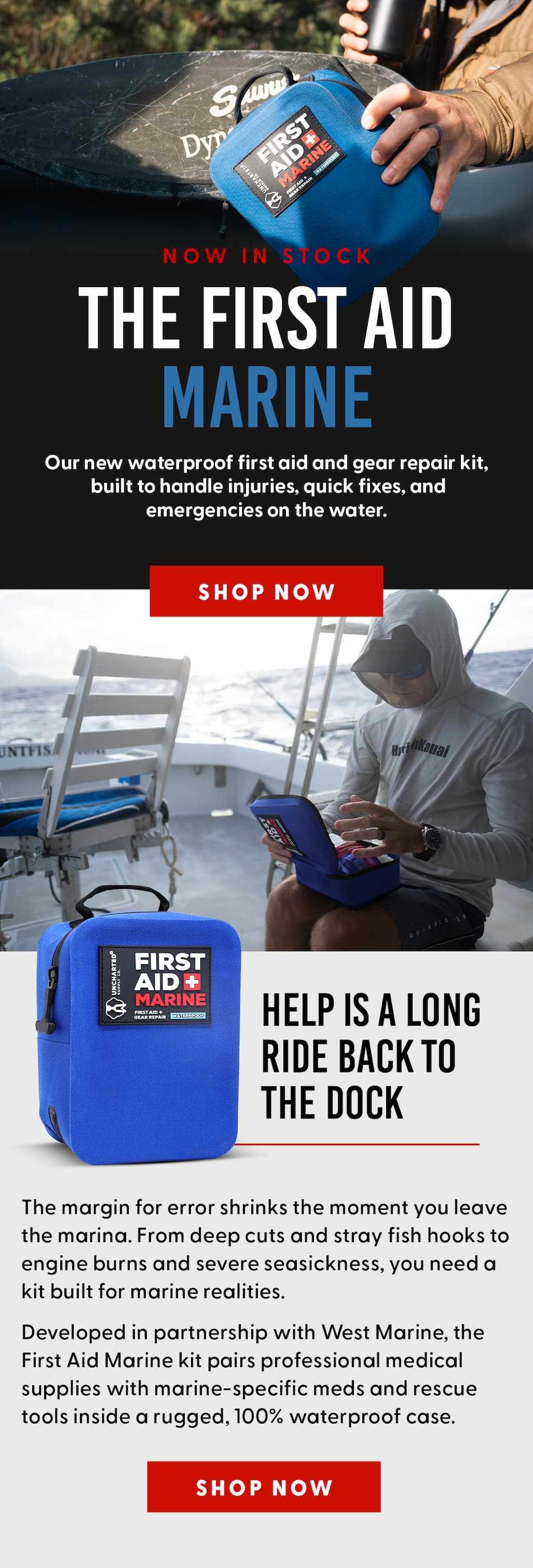 Meet The New First Aid Marine