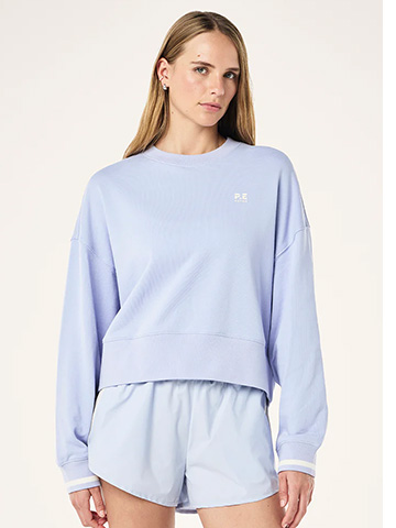 Vita sweat in heather blue