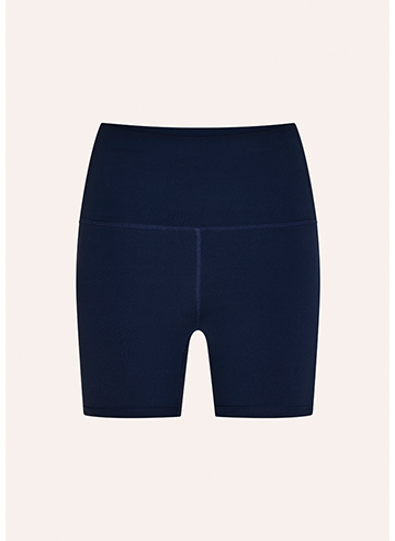 HIGHGATE 5" BIKE SHORT IN DARK NAVY & OPTIC WHITE