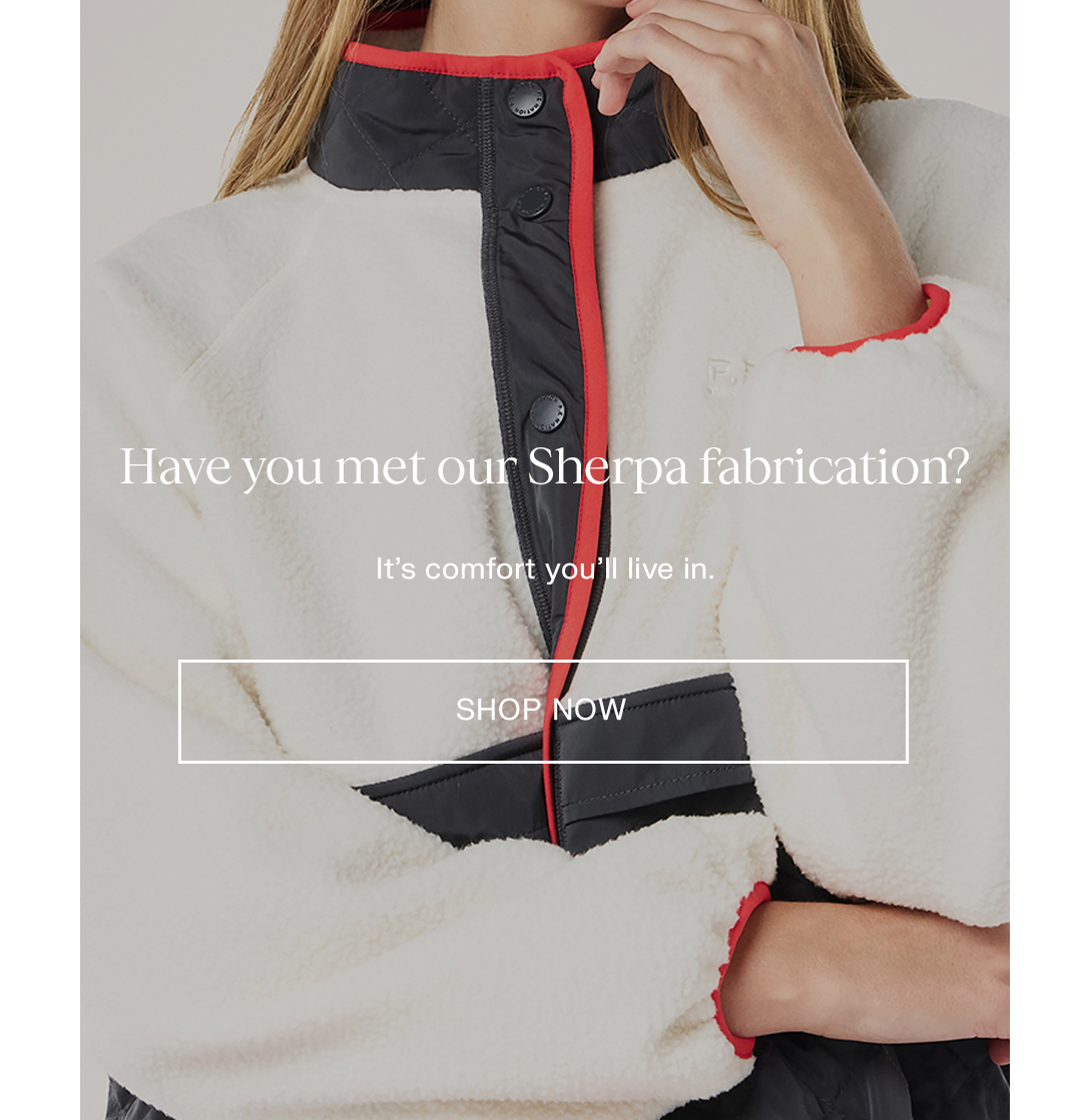 Have you met our sherpa fabrication?