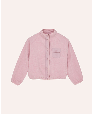 TAKEOVER JACKET IN CHALK PINK
