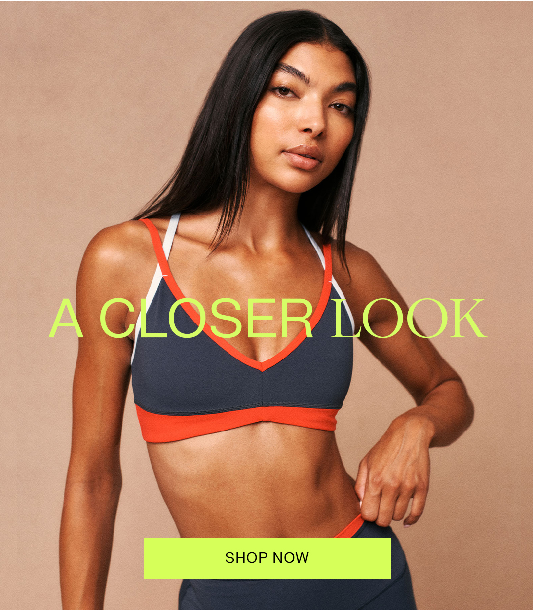 PARAMOUNT SPORTS BRA IN MARINE BLUE