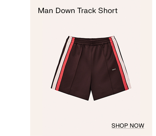 man down track short